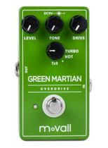 Pedal Guitarra Movall Green Martian Overdrive
