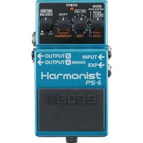 Pedal Harmonizador e Pitch Shifter BOSS PS-6 Harmonist