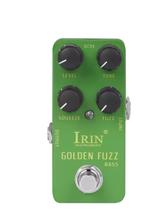 Pedal Irin Golden Fuzz Bass Verde Para Contrabaixo