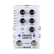 Pedal Loop Station Drum Machine Mooer Groove Loop X2 M721 Estéreo 140 Minutos Gravação 121 Grooves Tap Tempo Sincronia Automática 9V DC Pedal Loop Station Drum Machine Mooer Groove Loop X2 M721 Estéreo 140 Minutos Gravação 121 Grooves Tap Tempo Sincronia Automática 9V DC