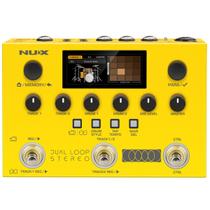 Pedal Looper NUX DUAL LOOP STEREO de Duas Trilhas com 4 Efeitos Pedal Looper NUX DUAL LOOP STEREO de Duas Trilhas com 4 Efeitos