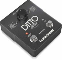 Pedal Looper TC Electronic Ditto X2 - Com Botão de Parada e Efeitos