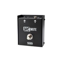 Pedal Mic Mute Sem Trava MM1 Preto - Santo Angelo - Santo Angelo