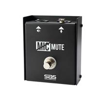Pedal Mic Mute sem Trava MM1 PRETO - Santo Angelo