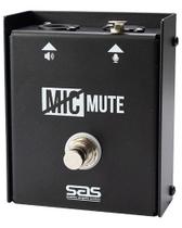 Pedal Mic Mute Sem Trava Mm1 - Santo Angelo Cor Preto