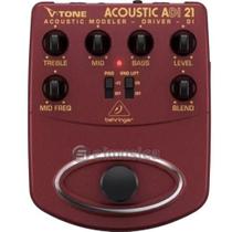 Pedal Modulador Acústico Behringer - Modelo ADI21 Pedal Modulador Acústico Behringer - Modelo ADI21