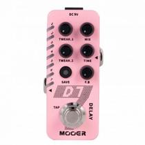 Pedal mooer 6 tipos de delay e looper - d7 Pedal mooer 6 tipos de delay e looper - d7