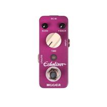 Pedal Mooer Delay MDL3 para Guitarra Delay Limpo com Controle de Time Feedback e Level True Bypass Compacto 9V DC