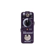 Pedal Mooer Micro Drummer II MDM2 para Guitarra 48 Grooves 8 Estilos Ritmicos Controle de Volume e BPM Compacto 9V DC
