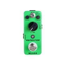 Pedal Mooer Repeater MDL1 para Guitarra Delay com 3 Modos Normal Mod Ping Pong True Bypass Compacto 9V DC Pedal Mooer Repeater MDL1 para Guitarra Delay com 3 Modos Normal Mod Ping Pong True Bypass Compacto 9V DC