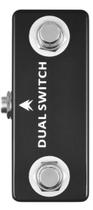 Pedal Moskyaudio Dual Switch Dual Footswitch Cor Preto Pedal Moskyaudio Dual Switch Dual Footswitch Cor Preto
