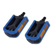 Pedal Mtb 1/2 Export Bicolor Preto+Azul