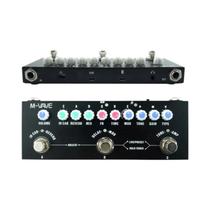 Pedal Multi Efeitos Para Guitarra Elétrica E Guitarra Acústica Com 8 Simulações De Caixas IR M-VAVE