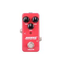 Pedal Nux Brownie Distortion, Timbres Típicos de Distorção de Válvula do Rock Britânico dos Anos 70 NDS2