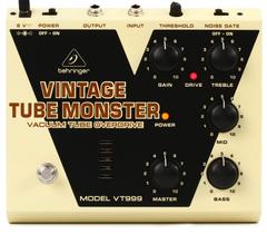 Pedal Overdrive de guitarra Behringer VT999 Vintage Tube Monster Pedal Overdrive de guitarra Behringer VT999 Vintage Tube Monster