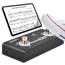 Pedal Page Turner sem fio LEKATO para tablets e telefones Pedal Page Turner sem fio LEKATO para tablets e telefones
