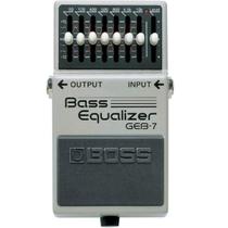 Pedal Para Contrabaixo Bass Equalizer GEB-7 - Boss Pedal Para Contrabaixo Bass Equalizer GEB-7 - Boss