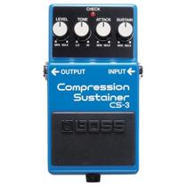 Pedal para Guitarra Compressor Sustainer Boss CS-3