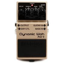 Pedal para Guitarra e Contrabaixo AW3 Dynamyc Wah Boss