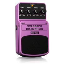 Pedal para Guitarra Overdrive Distortion OD300 - Behringer