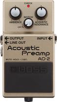 Pedal para Violão Boss Acoustic Preamp AD-2