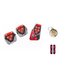 pedal/pedaleira automotiva cor vermelho para SIENA 98A00