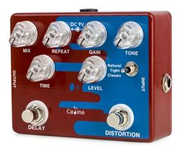 Pedal Pedaleira Caline Distortion Delay