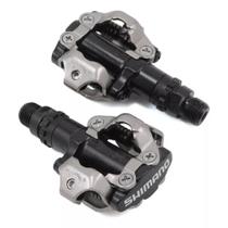 Pedal Pedaleira Clip Pd-M520 Mtb Preto Com Tacos Pedal Pedaleira Clip Pd-M520 Mtb Preto Com Tacos
