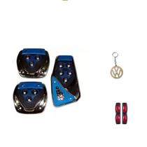 pedal/pedaleira d carro cor azul para gol g3 2004