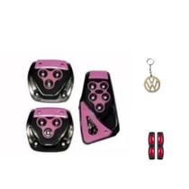 pedal/pedaleira d carro cor rosa para golquadrado 83 - cynoi