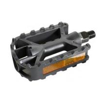 Pedal Plastico MTB Inglês Metalciclo Preto