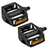 Pedal Plataforma Bike Aluminio Preto Rosca Grossa 9/16 Mtb Pedal Plataforma Bike Aluminio Preto Rosca Grossa 9/16 Mtb