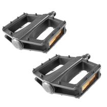 Pedal Plataforma Nylon 9/16 Grosso Inglês Bicicleta Preto