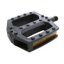 Pedal Plataforma Plastico Sueco Preto - Metalciclo