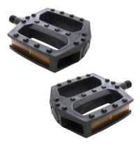 Pedal Plataforma Pp FreeStyle Esferado 9/16 Plástico Preto