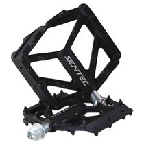 Pedal plataforma sentec rs1 ultimate flat 9/16 alumínio mtb