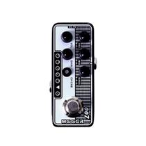 Pedal Pré Amplificador Mooer Regal Tone M007 para Guitarra Dois Canais EQ 3 Bandas Simulador de Gabinete Modos Footswitch Compacto 9V DC