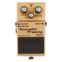 Pedal Pré Amplificador Violão Boss AD-2 Acoustic Preamp Pedal Pré Amplificador Violão Boss AD-2 Acoustic Preamp
