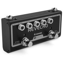Pedal Reverb Delay Donner Revecho 2 em 1 para guitarra elétrica