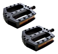 Pedal rg plataforma nylon ingles preto amr bike