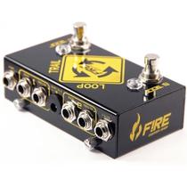 Pedal Seletor De Canais Loop Trail Fire Custom Shop Selector