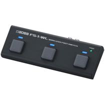Pedal sem fio BOSS FS-1-WL Compact para aplicativos de música