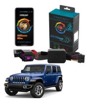 Pedal Shiftpower 4.0+ Jeep Wrangler 2007 até 2018 Chip Módulo Acelerador FT-SP04+ Bluetooth