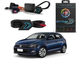 Pedal Shiftpower 4.0+ Volkswagen Polo 2018 até 2023 Chip Módulo Acelerador FT-SP18+ Bluetooth