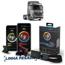 Pedal Shiftpower Chip Modulo Acelerador Bluetooth App Actros 2045 2019 2020 2021