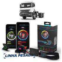 Pedal Shiftpower Chip Modulo Acelerador Bluetooth App Axor 3131 2014 2015 2016 2017 2018 2019 2020 2021