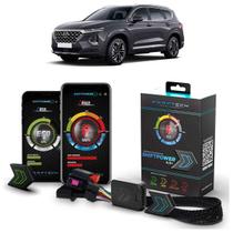 Pedal Shiftpower Chip Modulo Acelerador Bluetooth App Santa Fé 2019 2020 2021 2022 2023