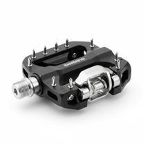 Pedal Shimano PDEH500 Misto Clip SPD e Plataforma Bike Urbano Passeio