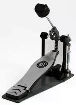 Pedal Simples Nagano PED-100 Double Chain Drive com base fixa e batedor de 2 faces Pedal Simples Nagano PED-100 Double Chain Drive com base fixa e batedor de 2 faces