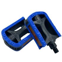 Pedal Stark Rosca Fina Bike Bicicleta Plataforma Azul Pedal Stark Rosca Fina Bike Bicicleta Plataforma Azul